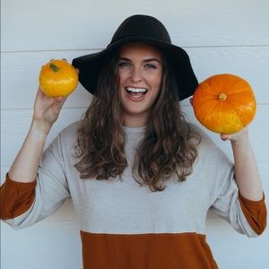 🍁Anthropologie🍁 Brown Felt Floppy Hat
